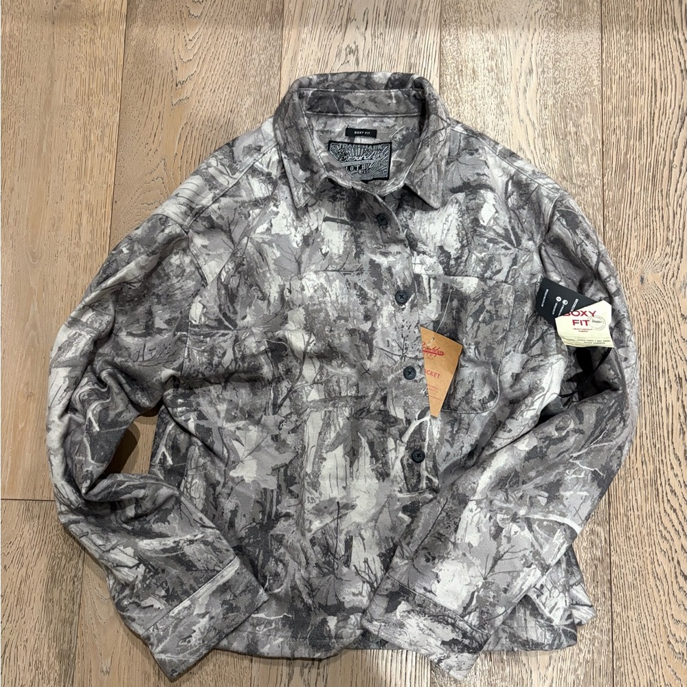 Rocawear Gray Camouflage Shirt